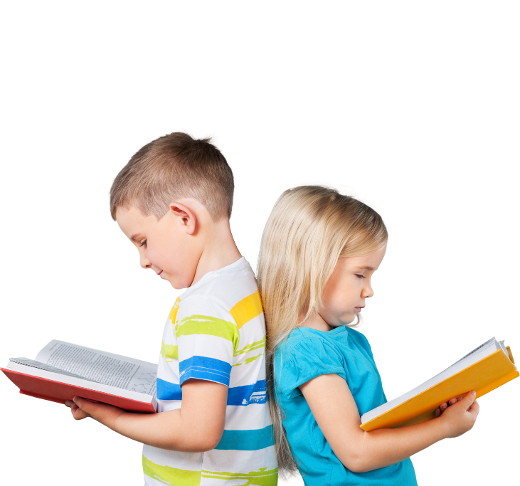 Niños aprendiendo inglés y francés en WalkIdiomas