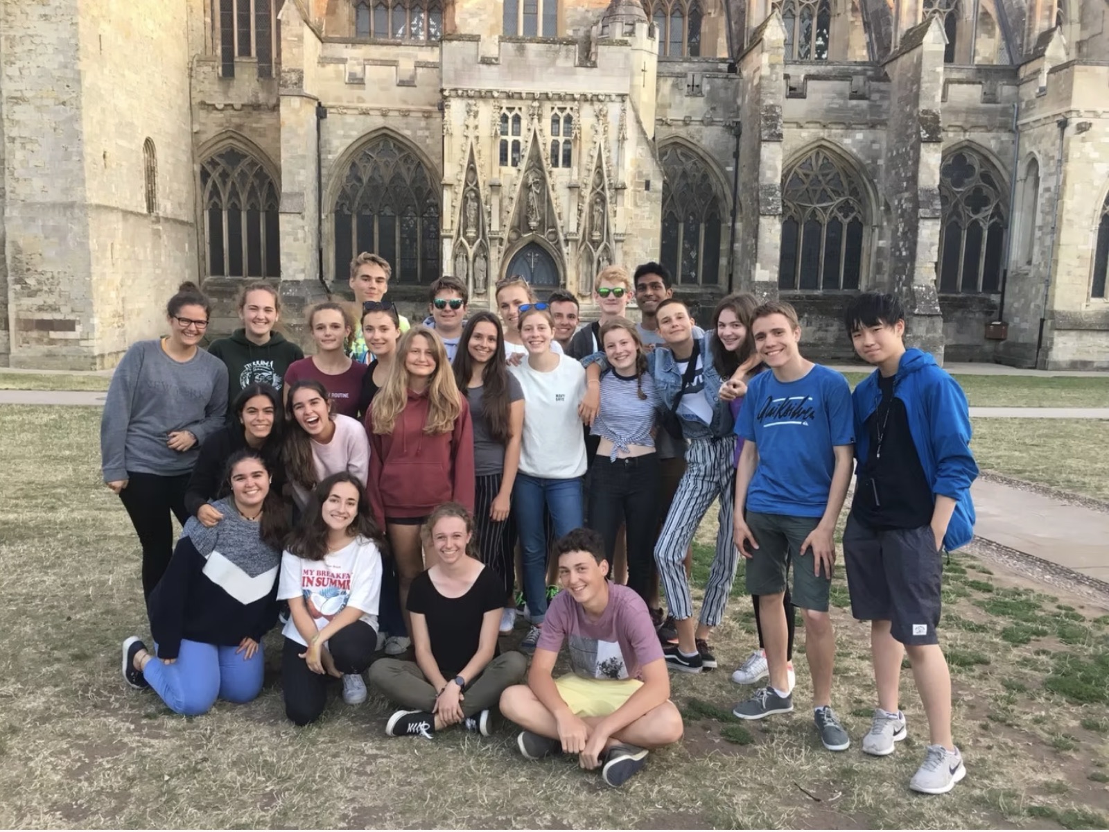Grupo de alumnos de WalkIdiomas durante su estancia en Inglaterra